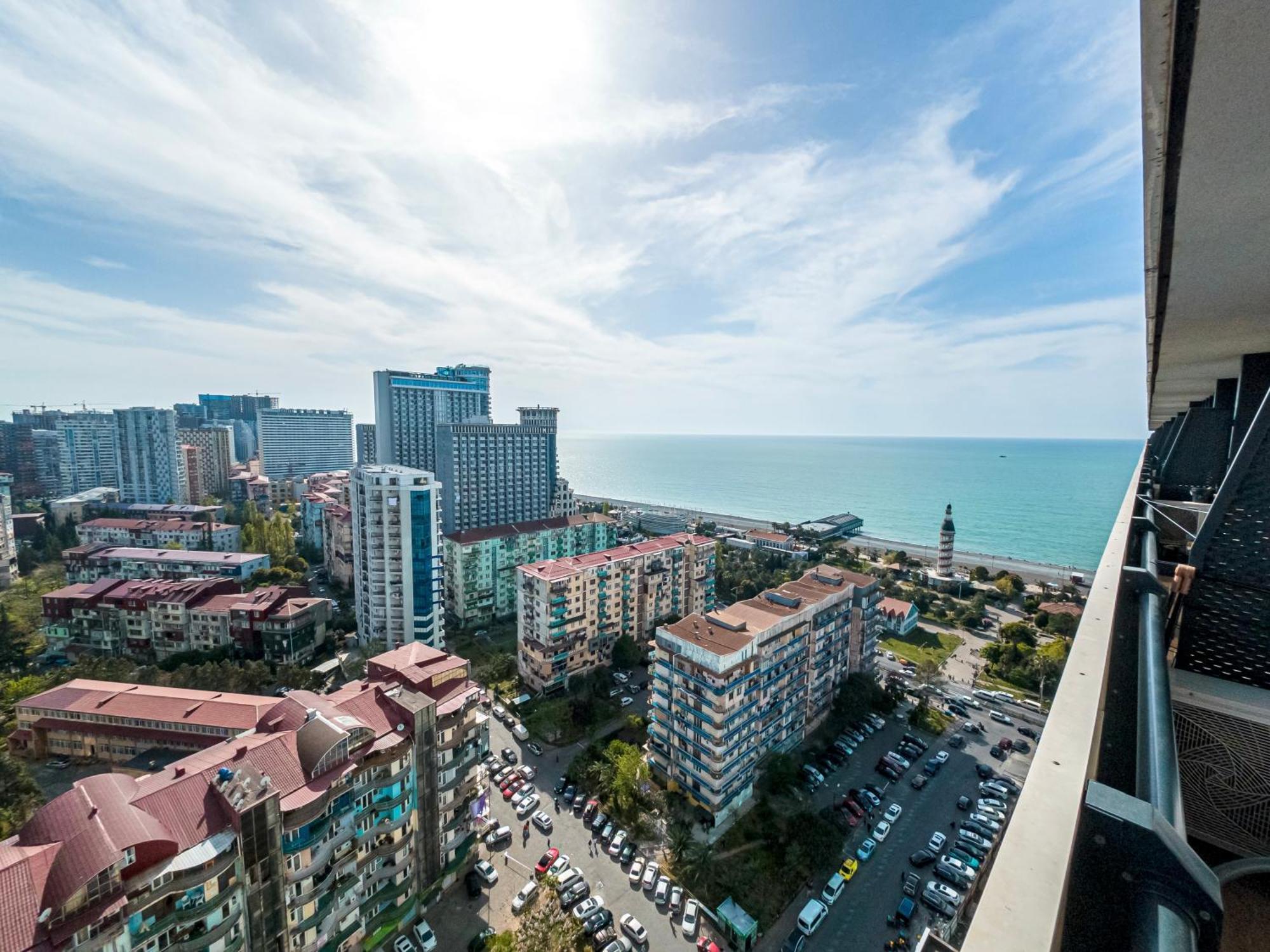 באטומי Cozy City Apartments In Orbi מראה חיצוני תמונה
